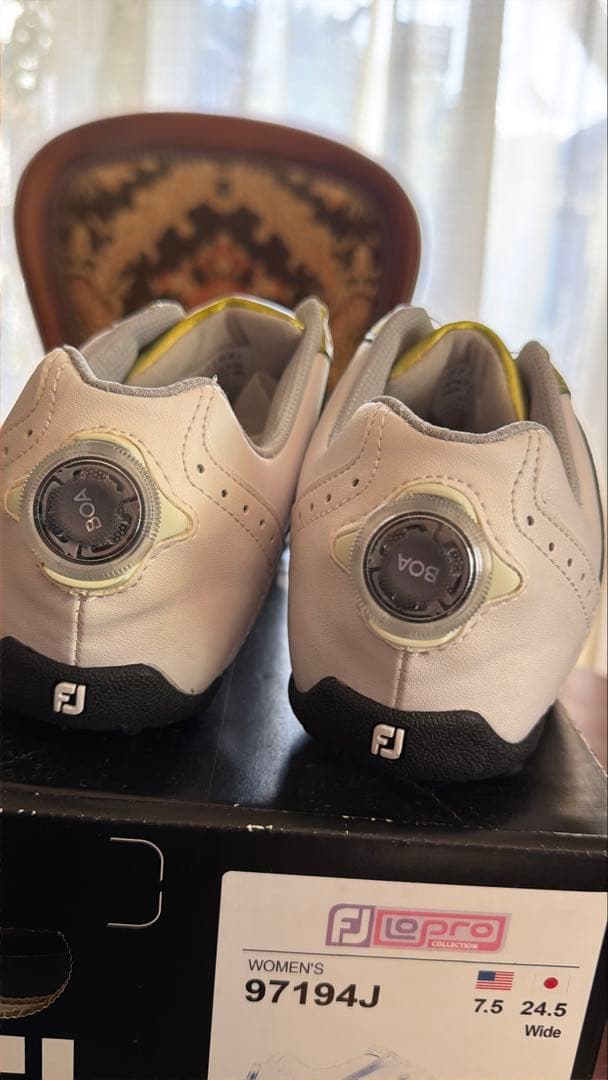 24.5 ゴルフシューズ　フットジョイ　レディース