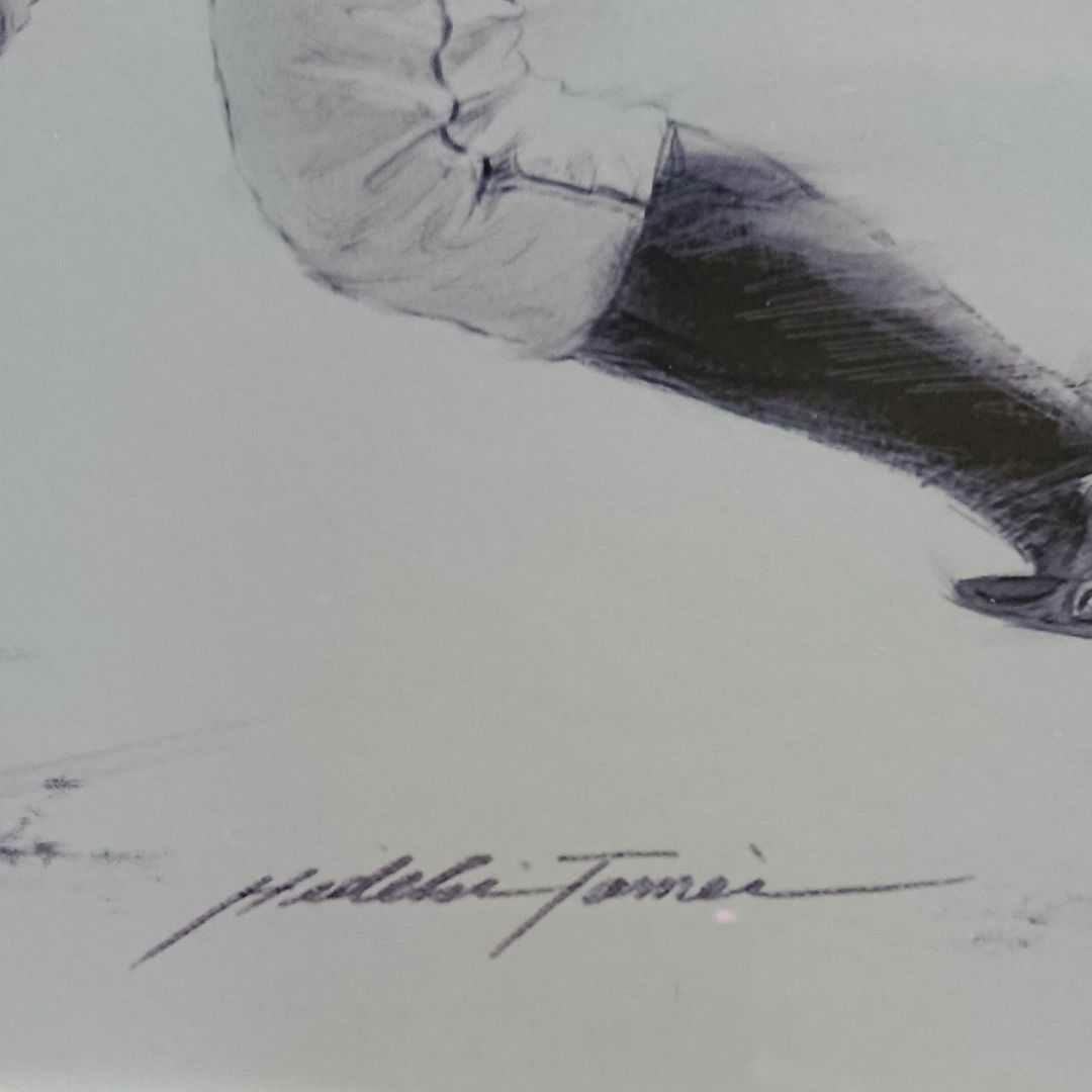 ×2【限定】シアトル・マリナーズ イチロー リトグラフ 作者サイン入