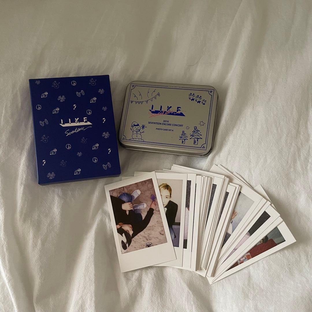 SEVENTEEN セブチ　アンコン　チェキ　A