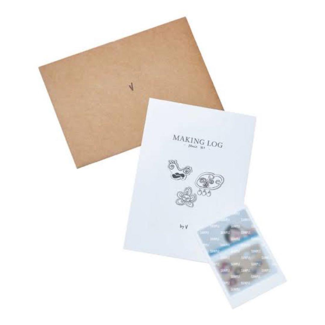 [新品未開封]BTS V Boston bag/brooch set faces