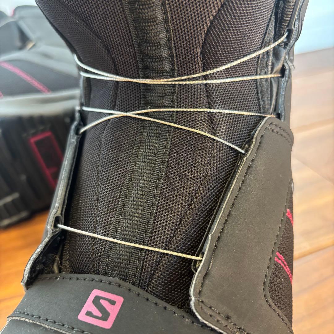 SALOMON スノーボードブーツ 24.5 SCARLET BOA サロモン