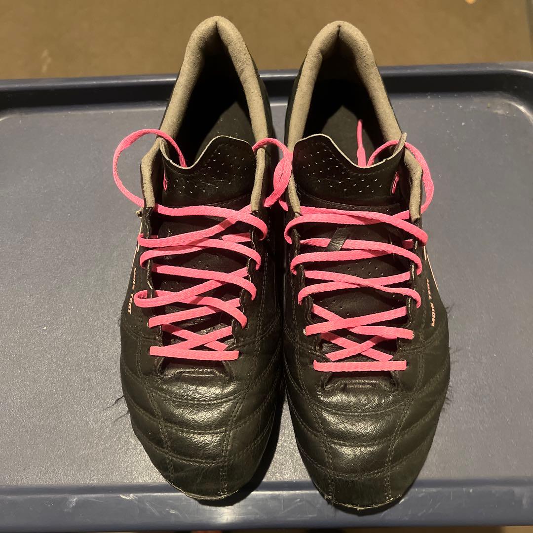 ASICS AGUS TECT サッカーシューズ ブラック/ピンク