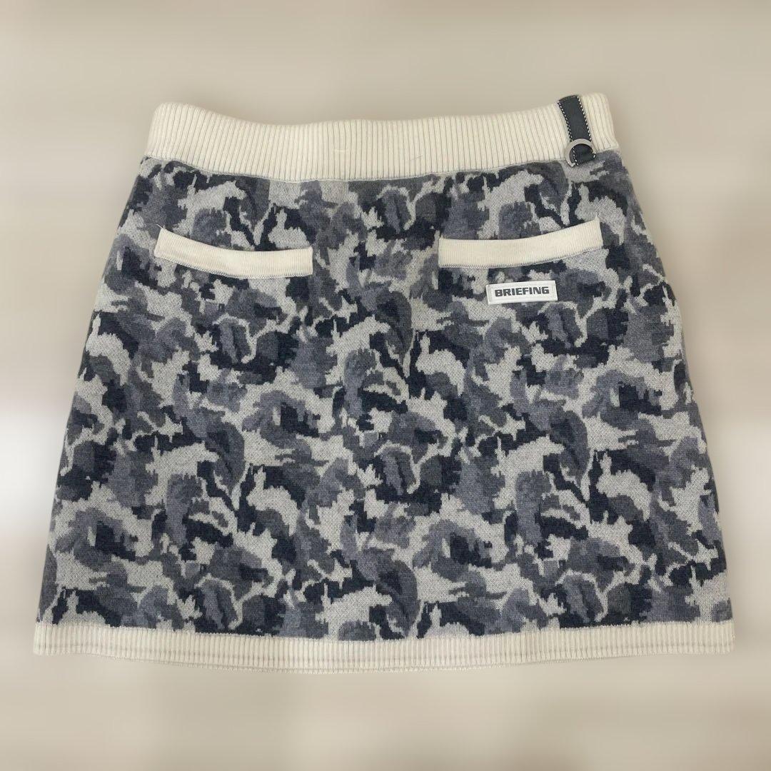 BRIEFING 迷彩柄 ニット　セットアップ　S