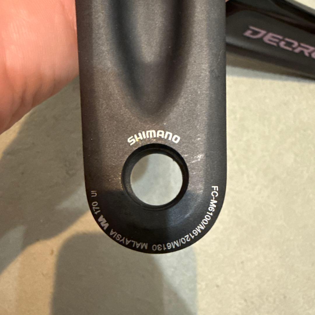 シマノ DEORE FC-M6100 12S 30T クランクセット