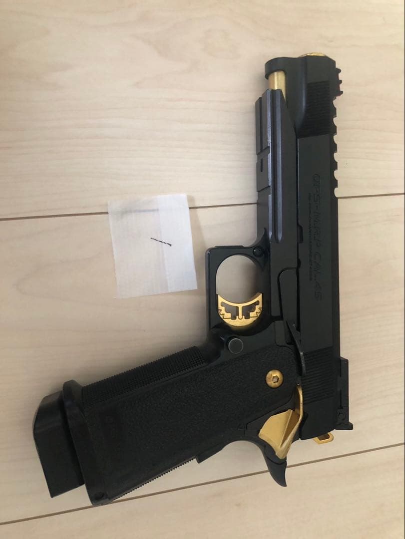 東京マルイ　ハイキャパ5.1 ガスブローバック　ゴールドマッチ