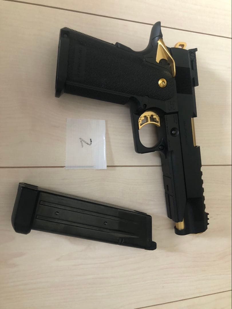 東京マルイ　ハイキャパ5.1 ガスブローバック　ゴールドマッチ