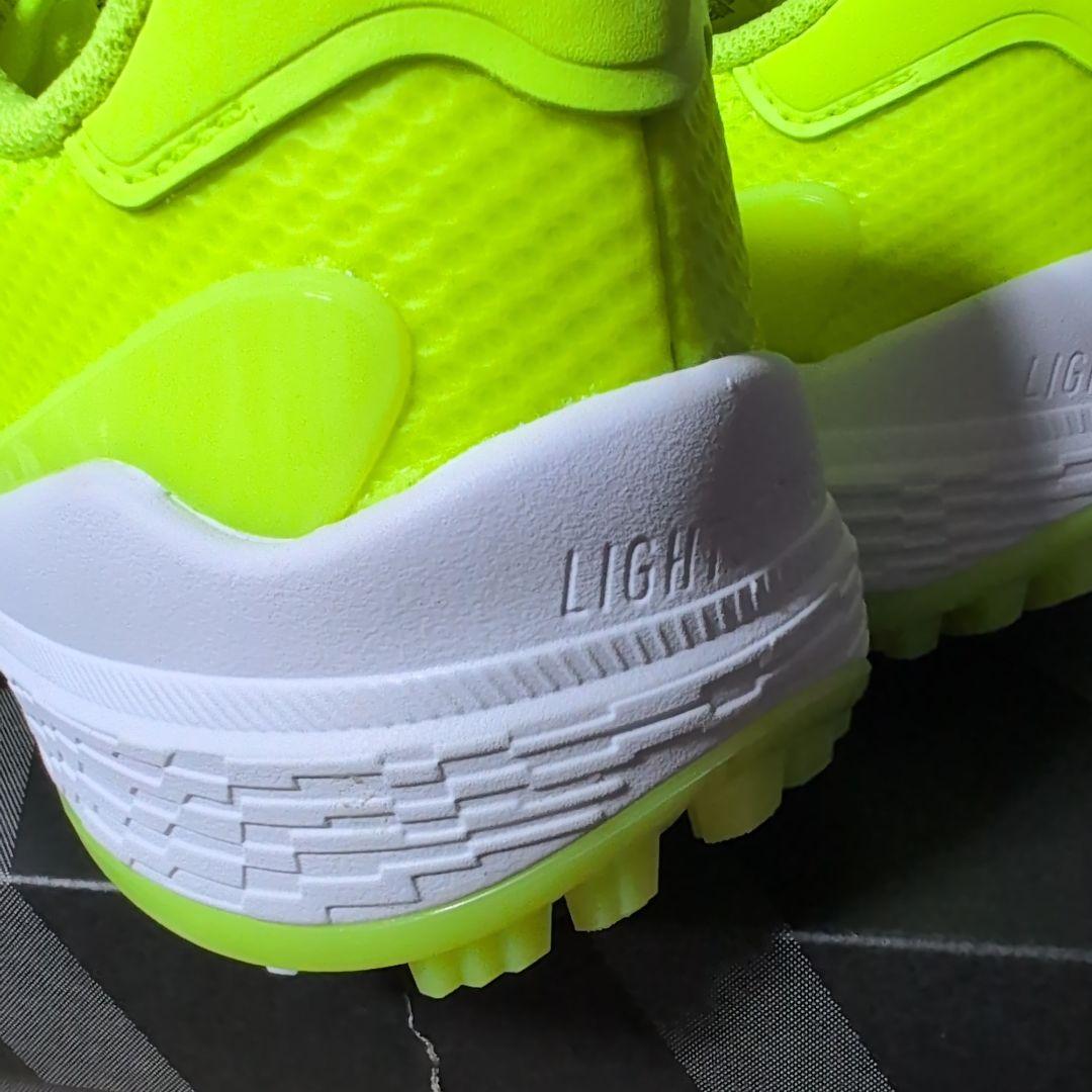 新品　adidas ZG23 VENT ゴルフシューズ 25.5cm　イエロー