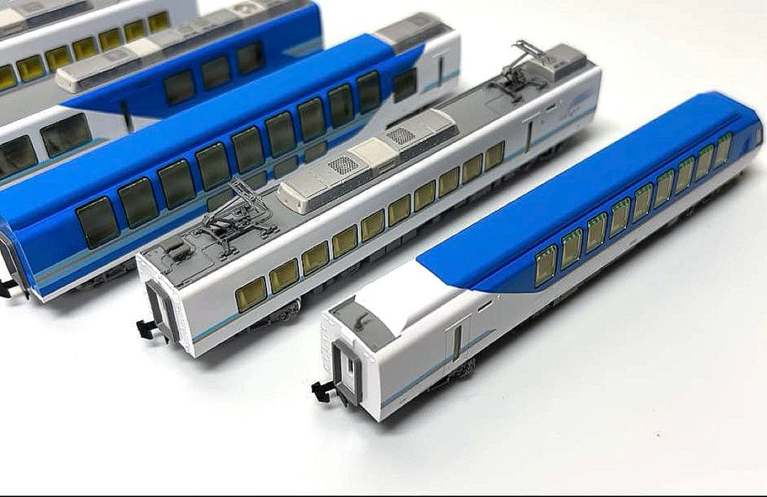 (美品)TOMIX近鉄50000系 「しまかぜ」フルセット 基本3両+増結3両