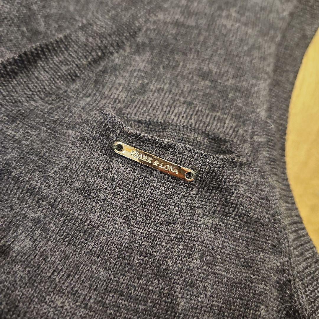 美品✨マークアンドロナ スカル　ニットベスト S　ゴルフ　MARK&LONA