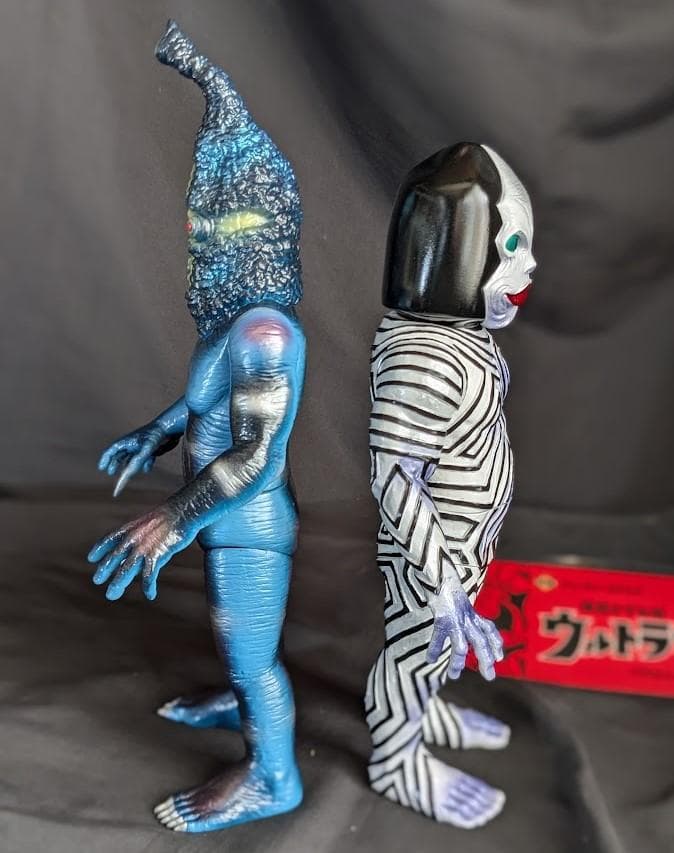 楳図かずお版ケムール人＆ダダ（フューチャーモデルズ／アート・ストーム）２体セット