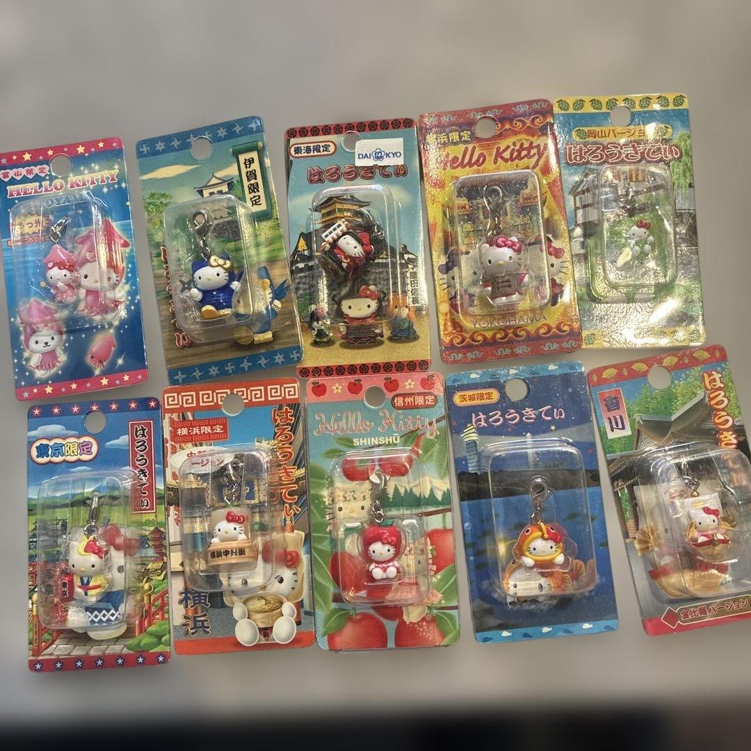 新品未使用　即購入◎ ご当地キティ　根付け　まとめ売り　【３８個】レアあり