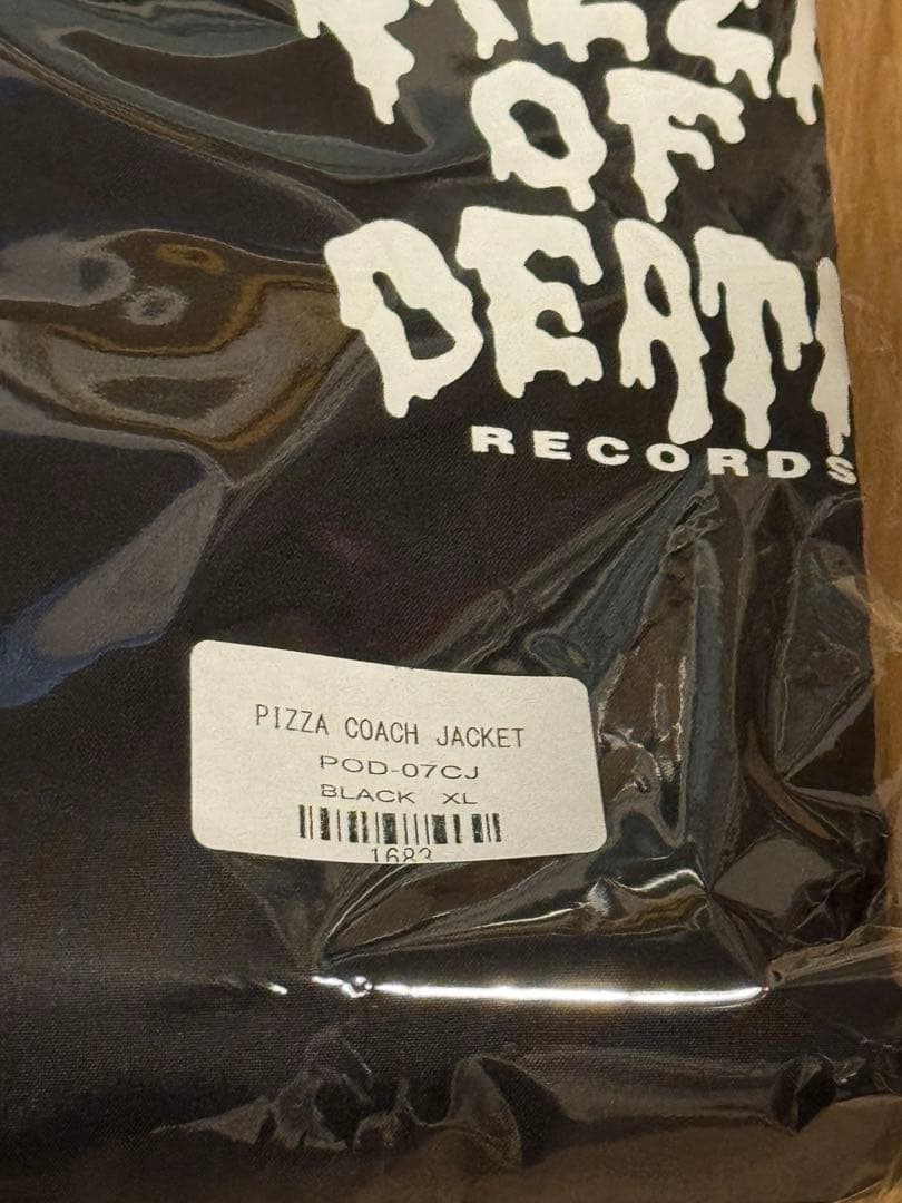新品未開封 PIZZA OF DEATH COACH JACKET サイズ XL