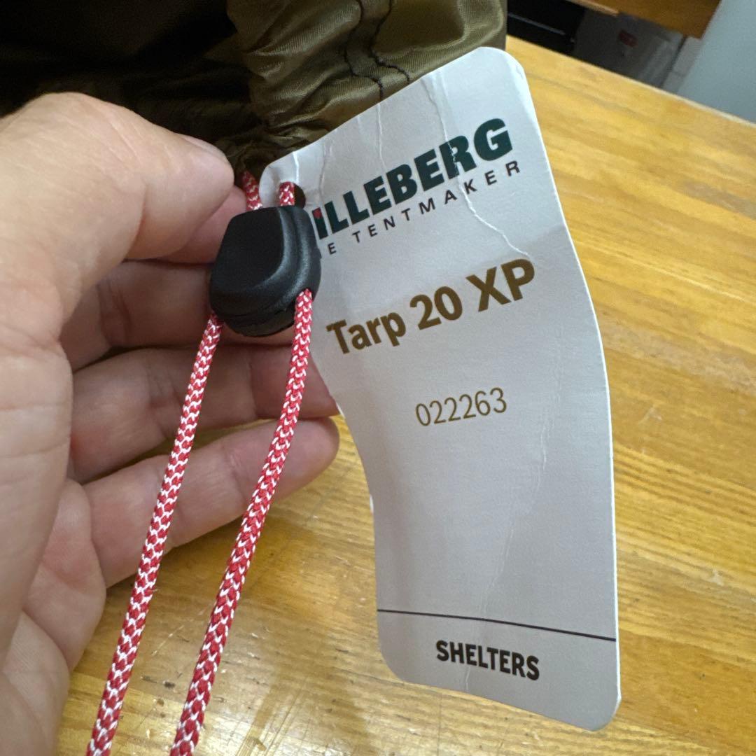 HILLEBERG Tarp20XP サンド　未使用 タープ20XP