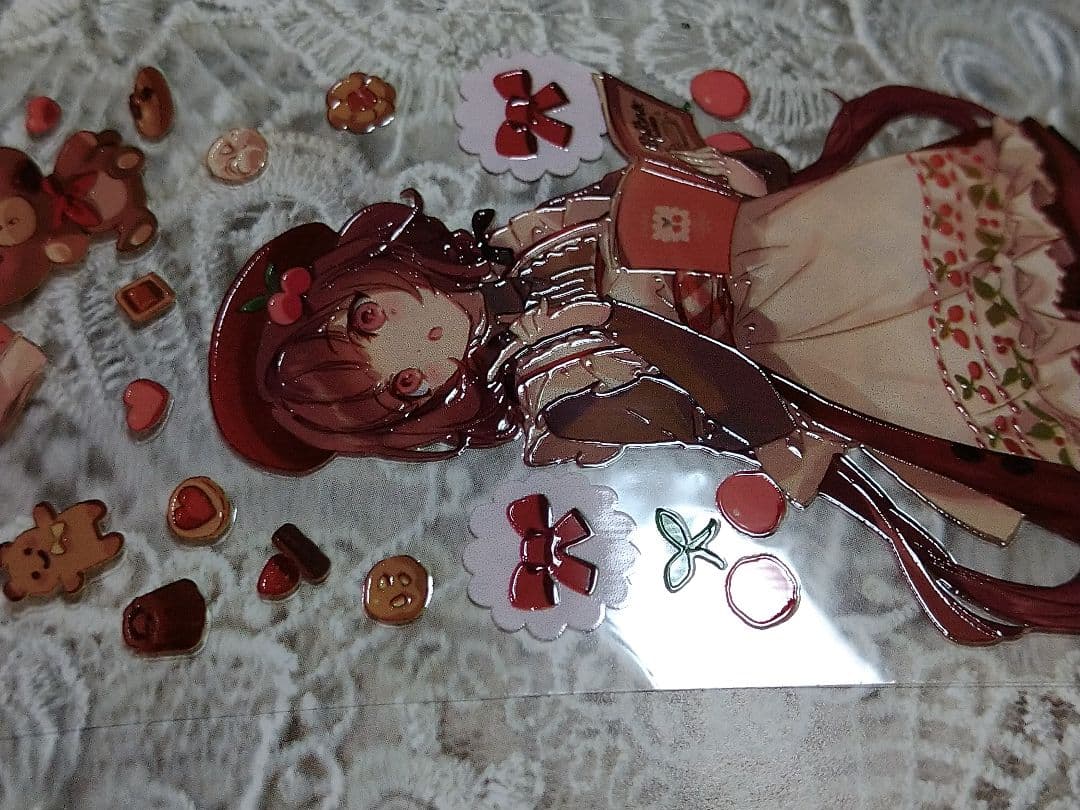 ✩再販✩J231＃恋爱季(水晶)Shine切り売り海外人物マステ女の子