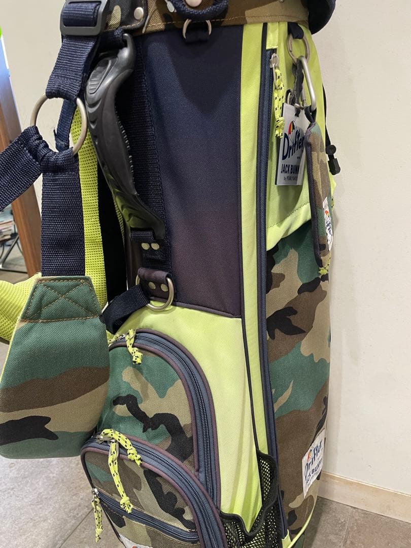 Jack Bunny キャディバッグ 迷彩柄