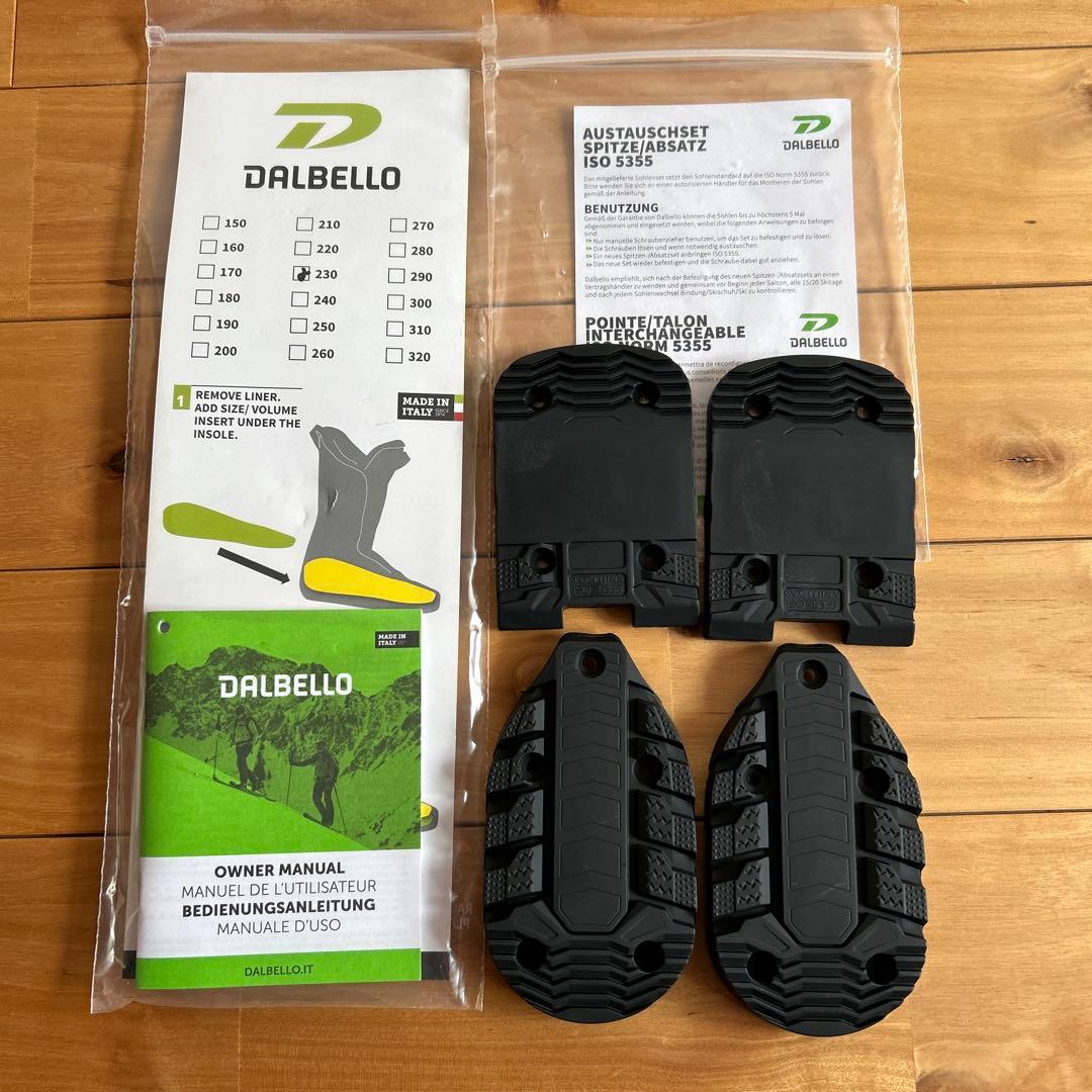 【美品】DALBELLO ダルベロ スキーブーツ　23.5 レディース