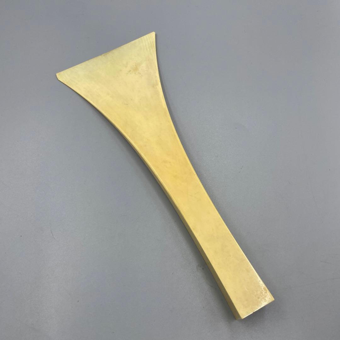 239ヴィンテージ 天然素材　三味線バチ　重さ約98g