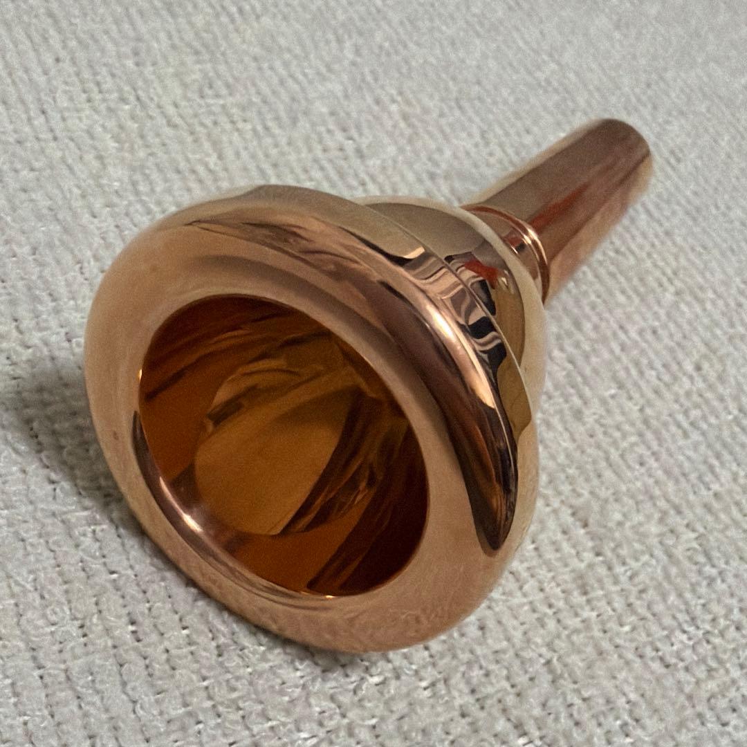 トロンボーンマウスピース　IANBOUSFIELD S5 ピンクゴールド
