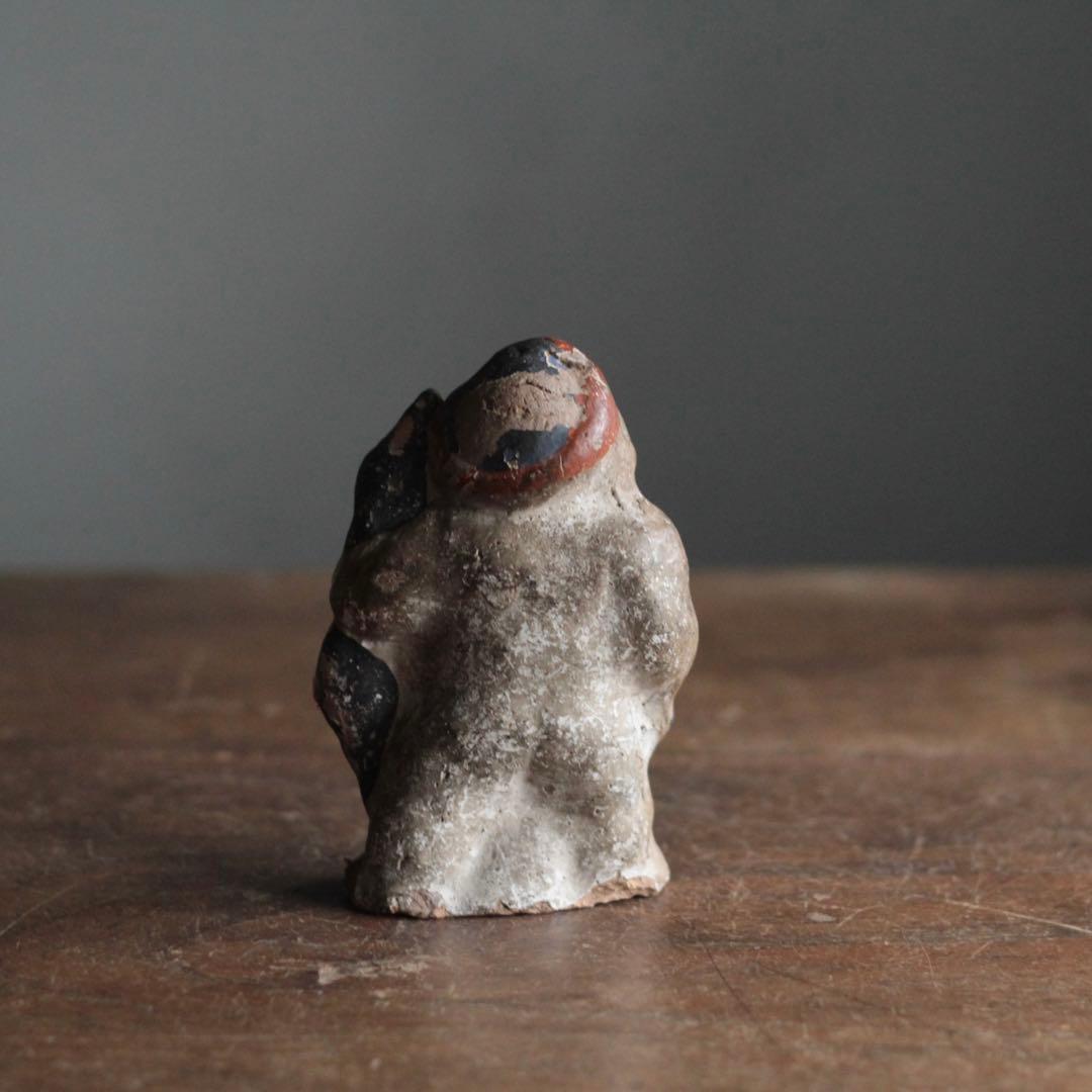 古い 土人形 金太郎 民芸 郷土人形 古道具 オブジェ アンティーク