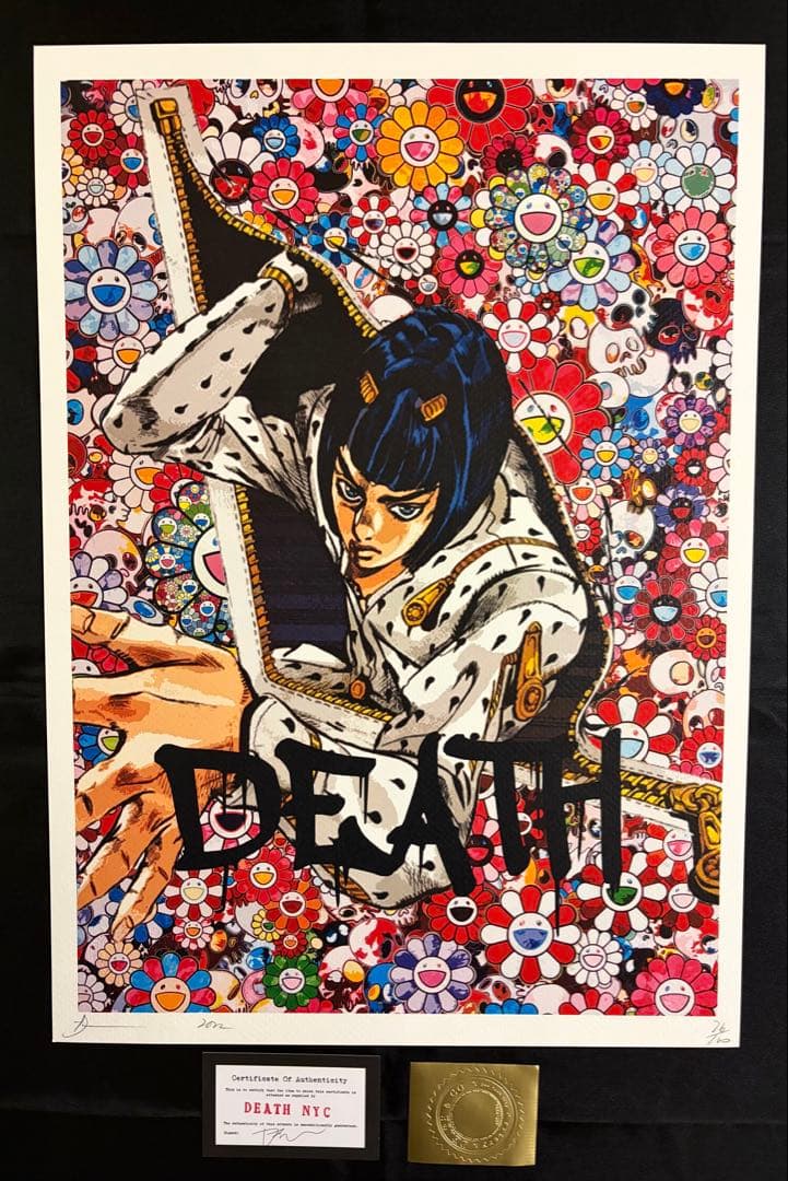 世界限定100枚 DEATH NYC アート ポスター jo12