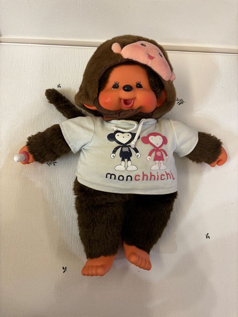 【希少】モンチッチ ぬいぐるみ ビンテージ 巨大 50cmエンドーチェーン限定
