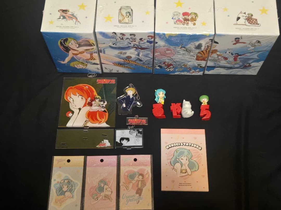 うる星やつら　復刻版全巻セット + キャラクターグッズ