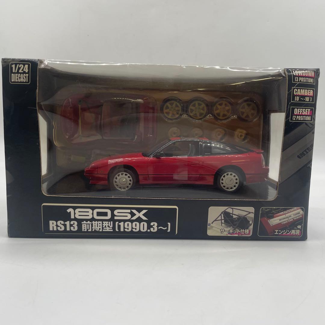 【本体美品】DISM 1/24 180SX RS13 前期型 スーパーレッド