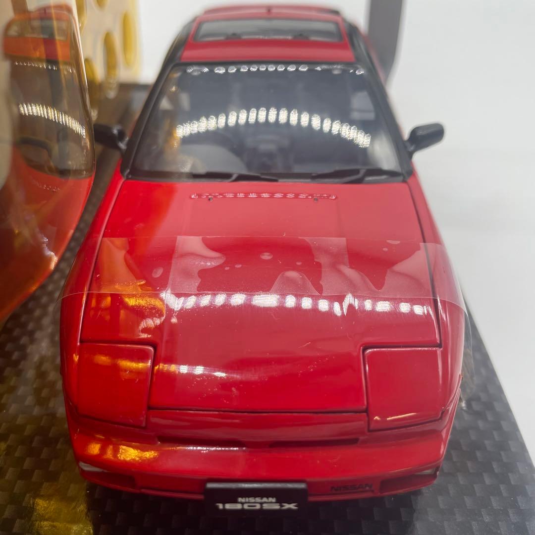 【本体美品】DISM 1/24 180SX RS13 前期型 スーパーレッド