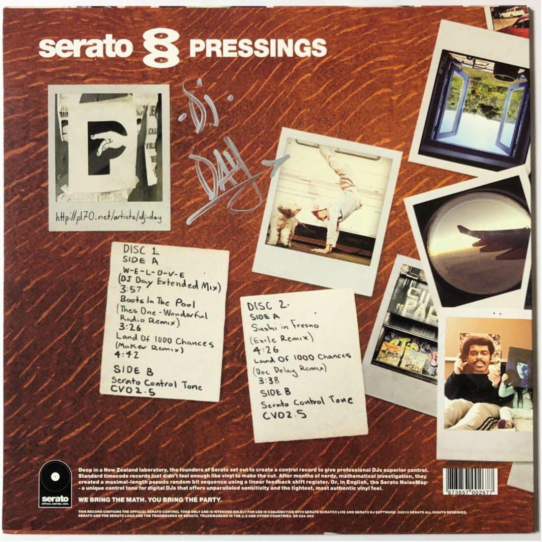 未使用 DJ Day / Serato Control Vinyl 2LP