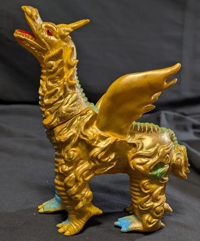 ドドンゴ黄色成型「ウルトラマン」登場怪獣（ブルマァク復刻）ソフビフィギュア