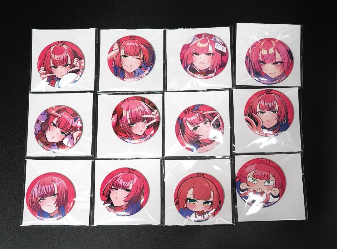 ミツモトダイアがいっぱいくじ　D賞 缶バッジ12種コンプセット