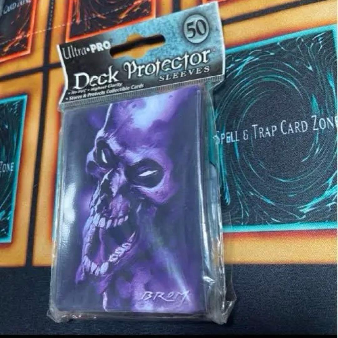 新品未開封Ultra PRO Deck Protector スカルデザイン