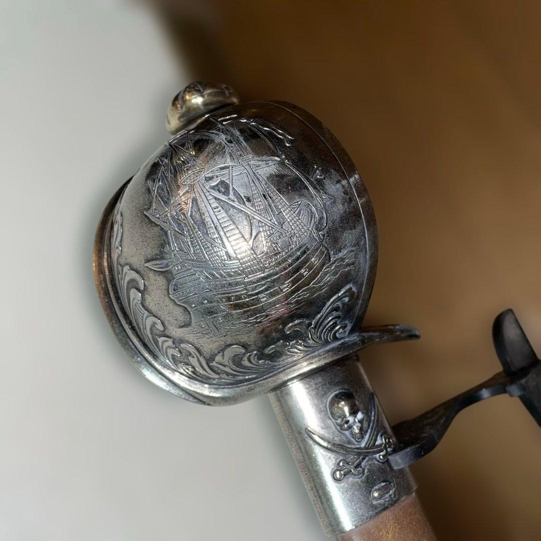 【希少品】パイレーツカトラス 模造刀 西洋剣 コスプレ用 デニックス製