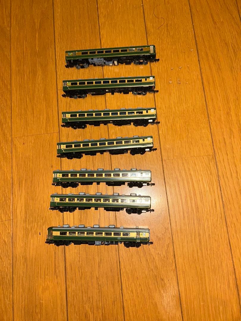 TOMIX サロンカーなにわ　自作　旧塗装