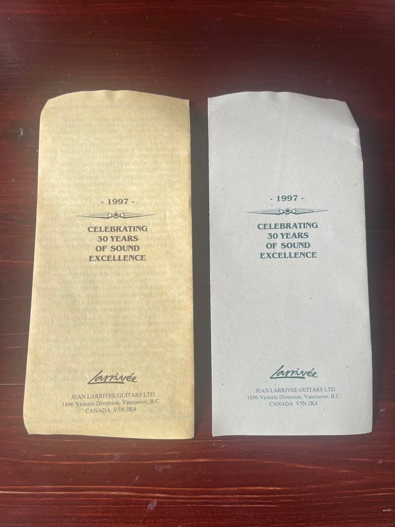 Larrivée L09 Anniversary 1997 30周年モデル