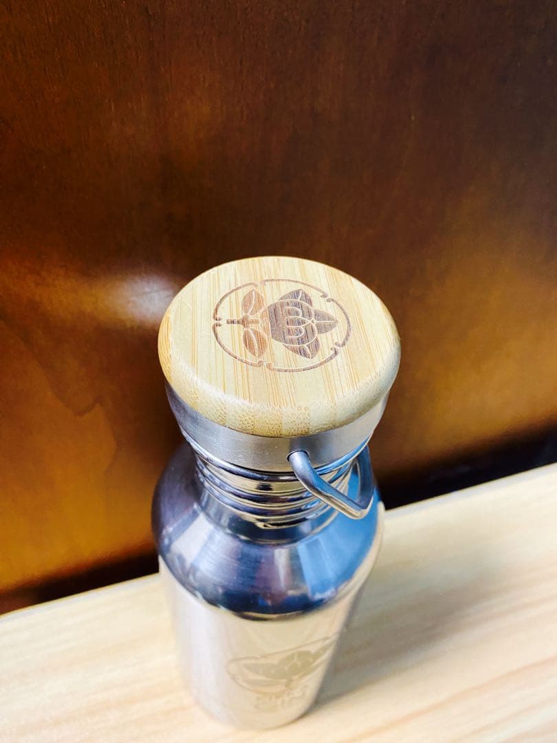 橘花　KIKKA GIN ステンレスボトル 竹キャップ付き