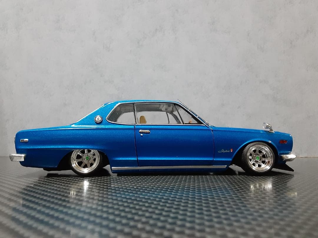 Hachette 1/24 日産 スカイラインGT-X ハコスカ カスタム改