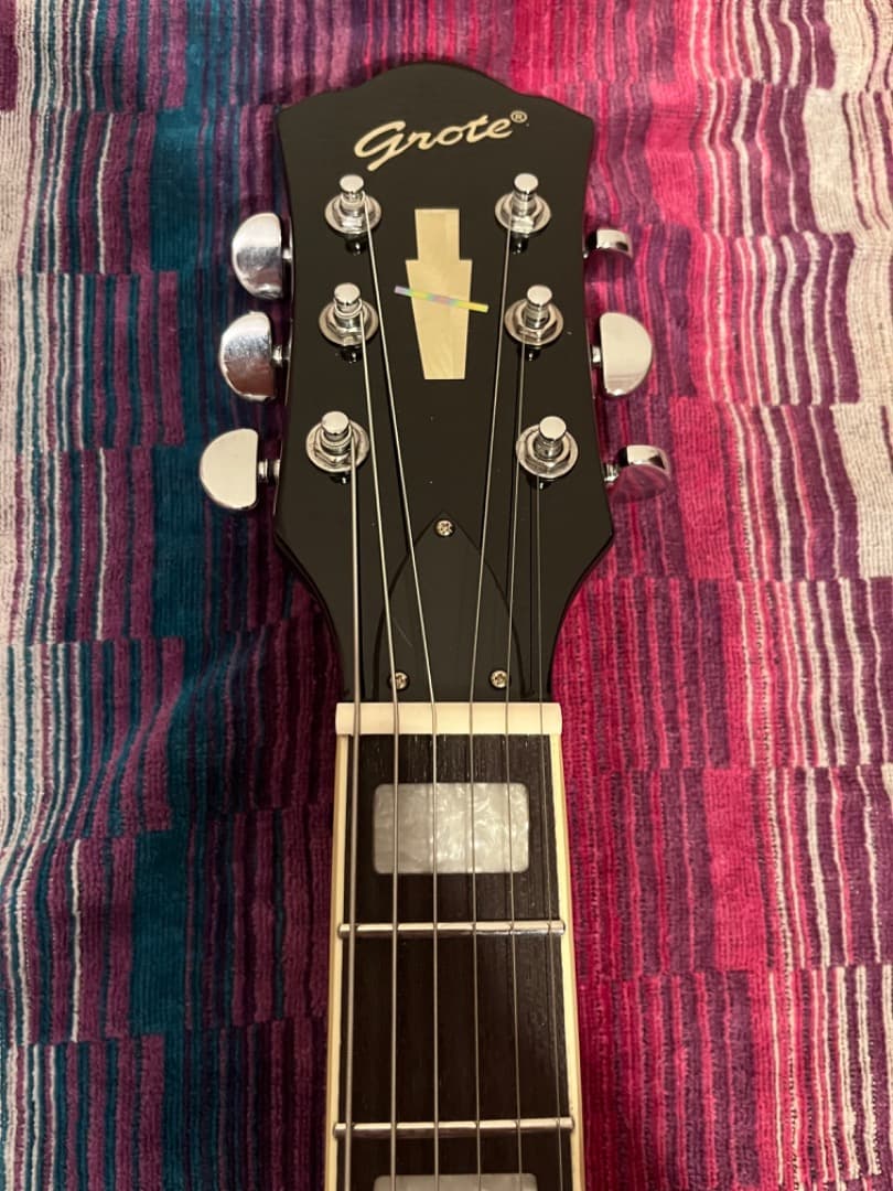 ギター GROTE Green LP Style llic Paints Sol