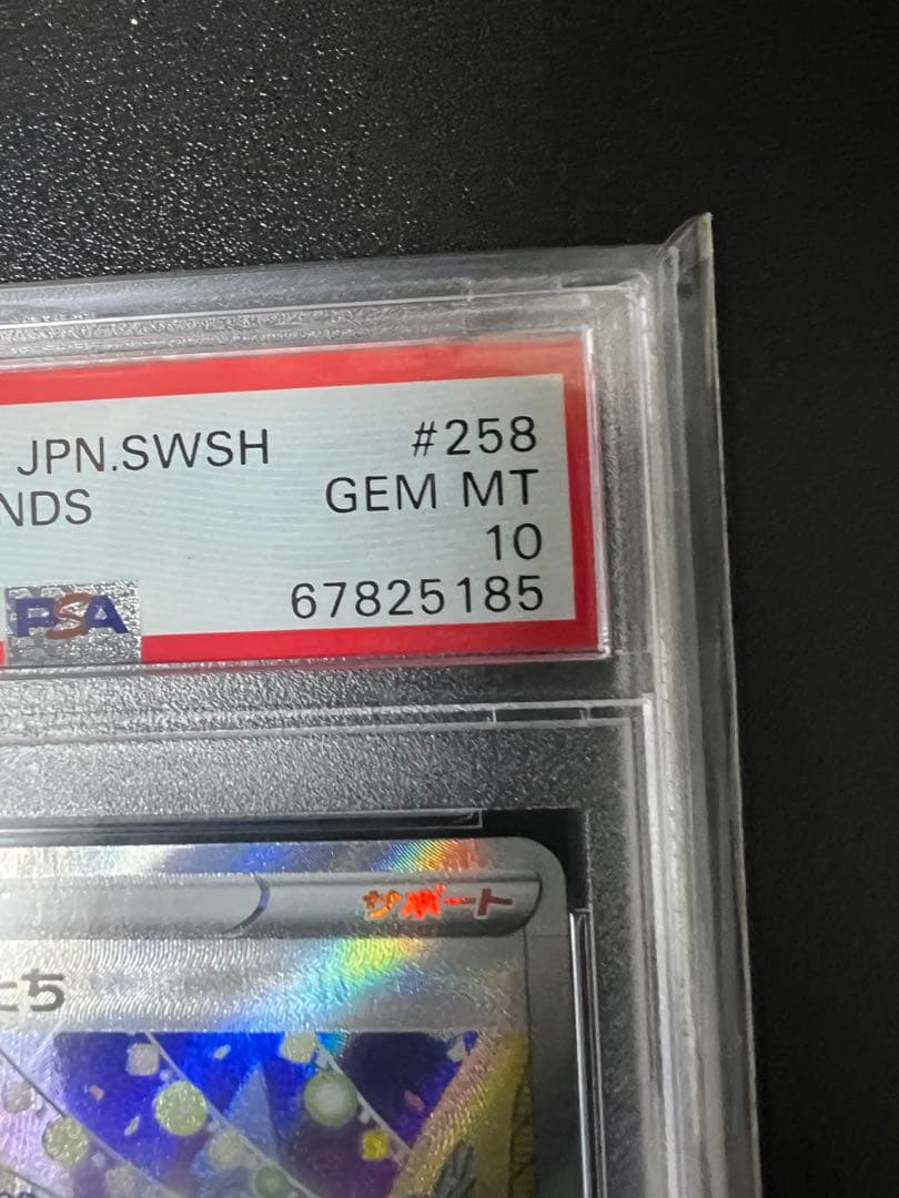 さ*ー様 ポケモンカード　ガラルの仲間たち　PSA10