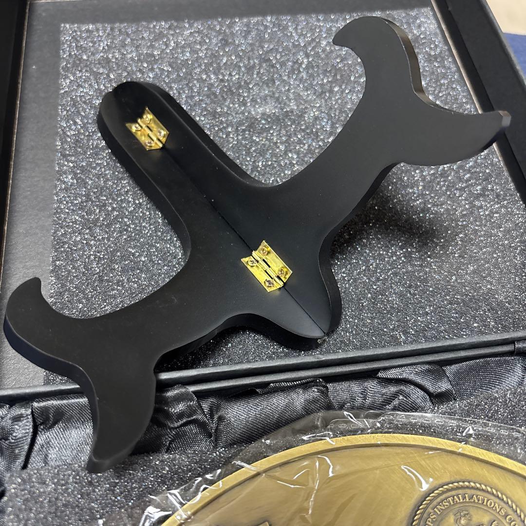 米海兵隊 生誕250周年記念プレート 沖縄製 マリンコボール