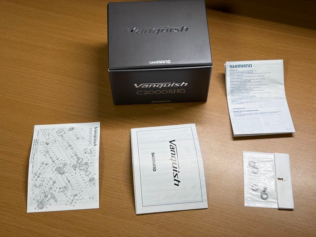 （替スプール付き）23ヴァンキッシュ C2000SHG SHIMANO