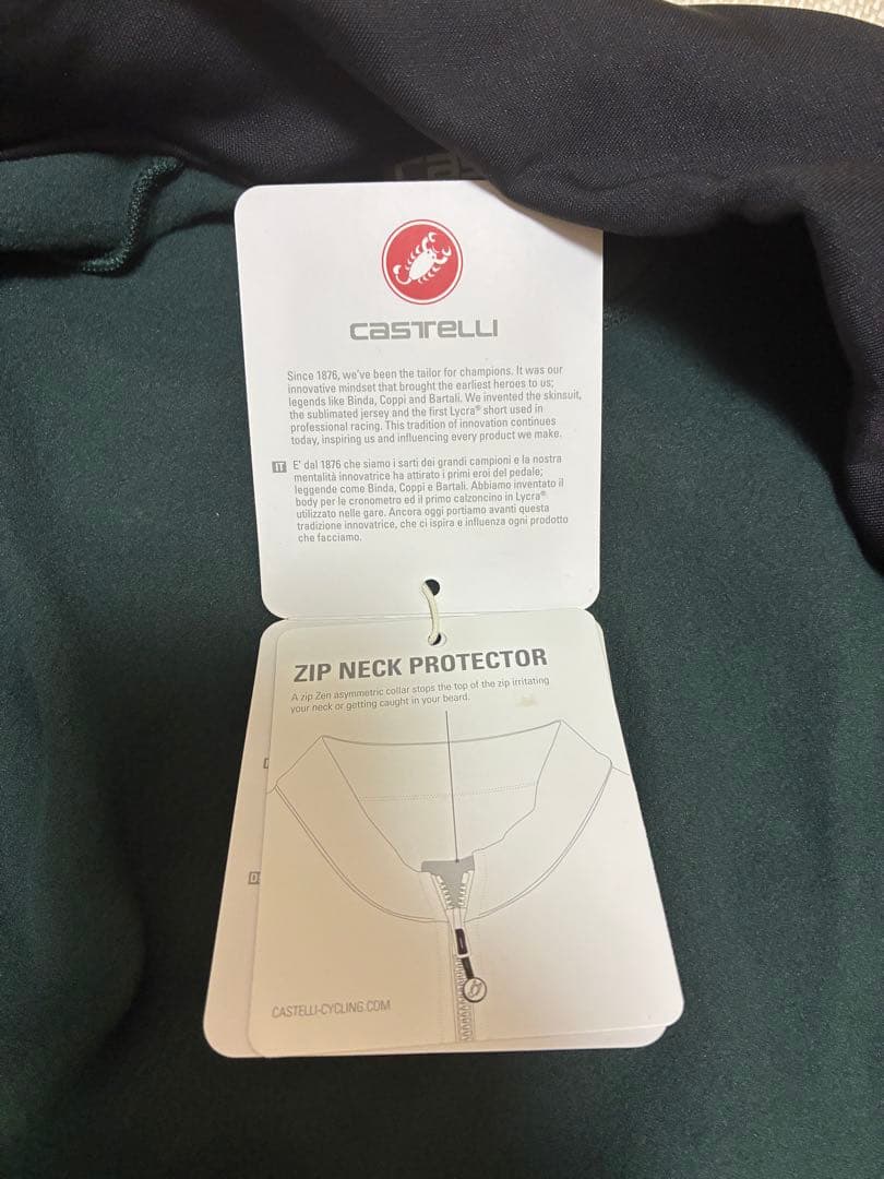 【未使用】CASTELLI　サイクルジャージ　M