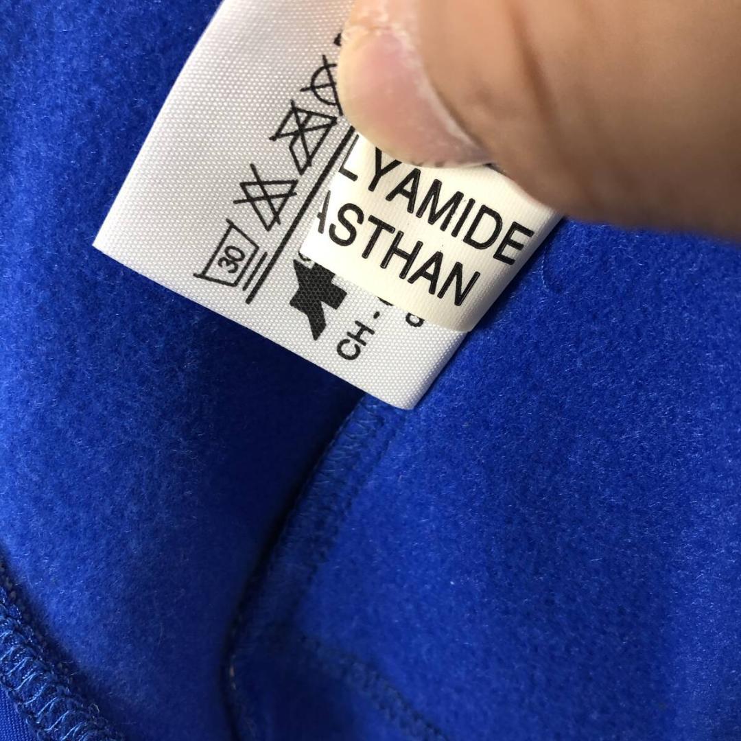 超美品 assos アソス　裏起毛サイクルジャージ ブラック ブルー Mサイズ