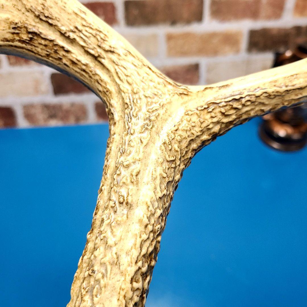 No590【20ミリ～25ミリ用】鹿の角、ランタンハンガー【無骨】