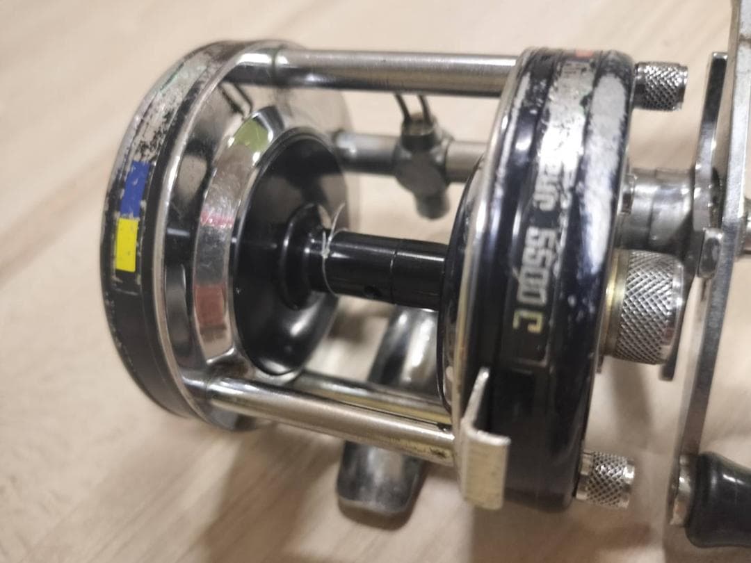 ★アブガルシア　アンバサダー5500C　ビンテージ　リール ブラック