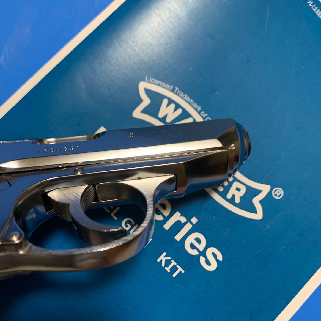 ⭕️★マルシン ワルサーPPK/S シルバー ABS樹脂製 未発火モデルガン