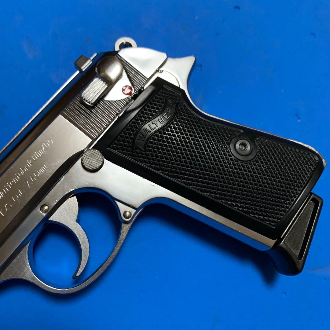 ⭕️★マルシン ワルサーPPK/S シルバー ABS樹脂製 未発火モデルガン