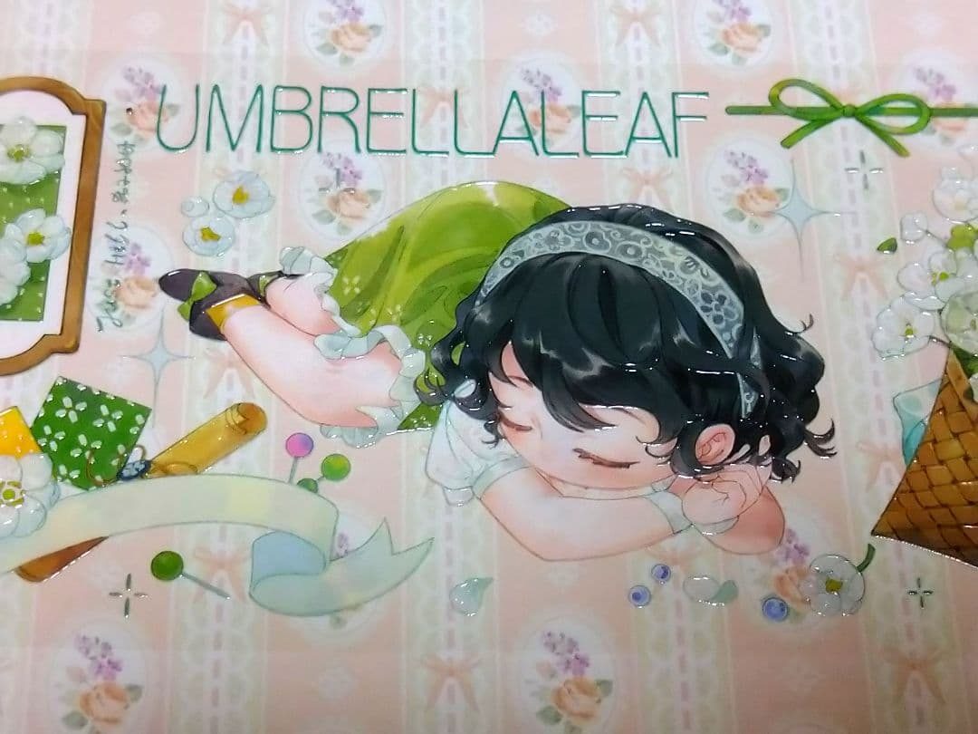 J657＃山荷叶呀(晶透)studiovi切り売り海外人物マステ女の子