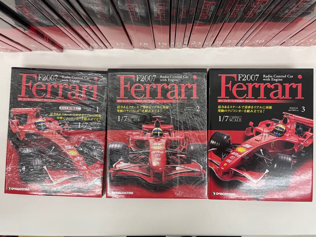 ナ*ル様 【DeAGOSTINI】週刊フェラーリF2007 1〜100号フルセッ