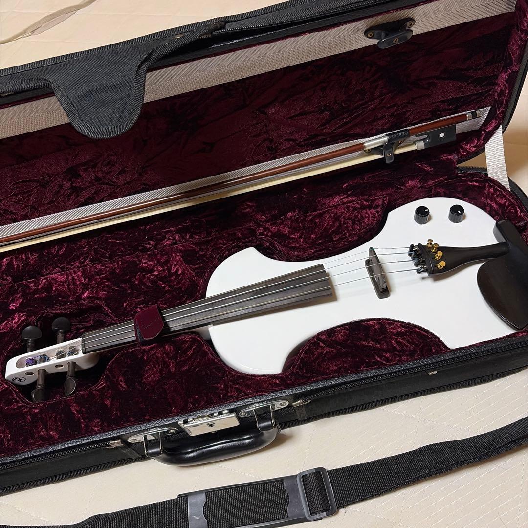 Fender FV-1 エレキバイオリン ホワイト